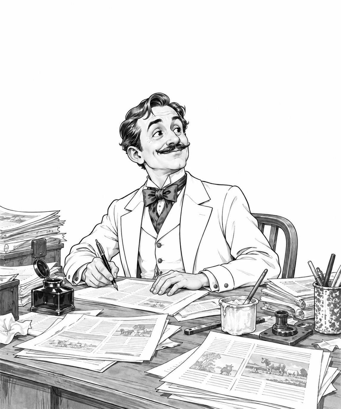 A panel from the graphic novel