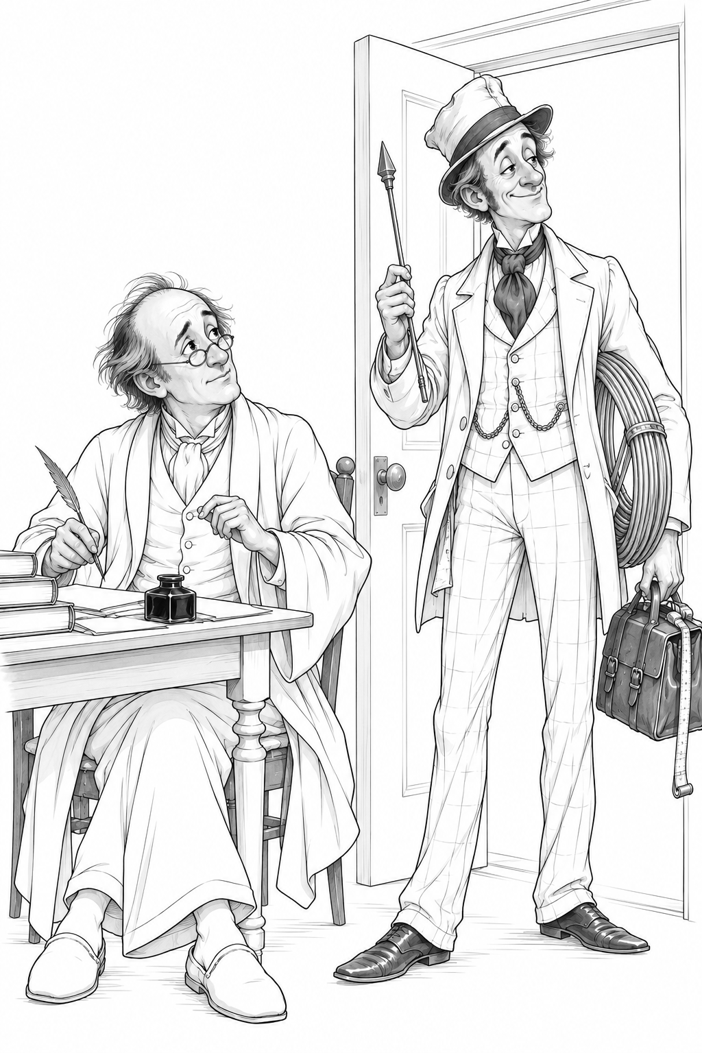 A panel from the graphic novel